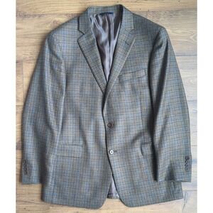 Brooks Brothers Men's Houndstooth Regent Fit Blazer 100% Wool Size Size 43R